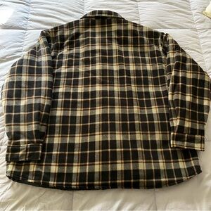 Irish Setter Black and Brown Plaid Jacket